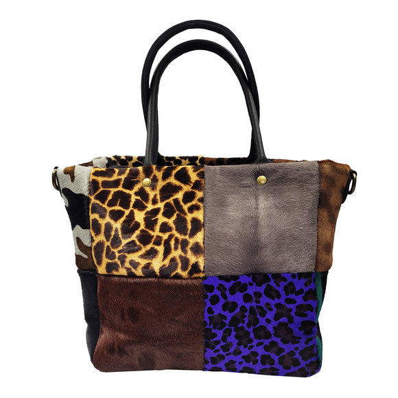 Nwt Multicolor Shopping Bag - Picture 3 of 4